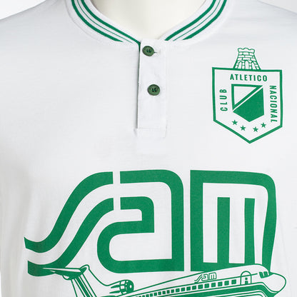 Camiseta Atlético Nacional SAM blanca