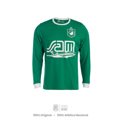 Camiseta Atlético Nacional SAM Verde Manga Larga